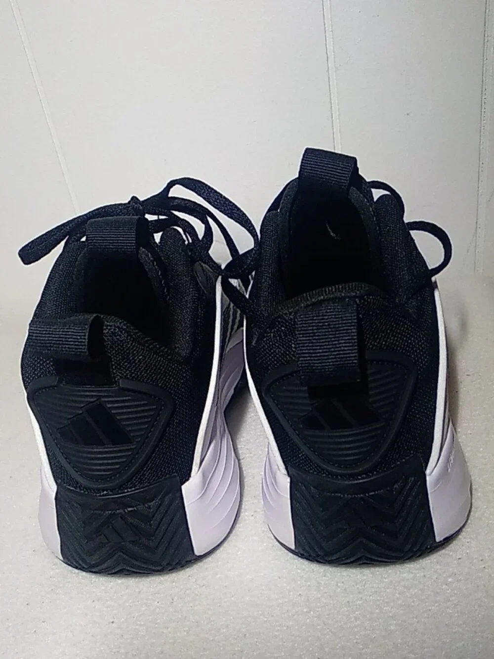 Adidas Own The Game 3.0 Mens Sz 10 Cloud White Black Basketball Shoe IF4565 New